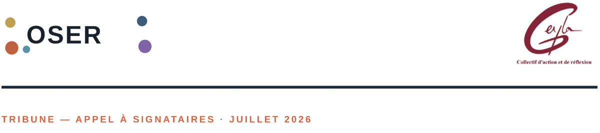 Tribune - Appel pour ne pas fermer l’horizon des enfants